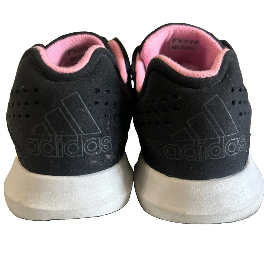 Adidas Element Refresh Supercloud Womens Sz 9 Black Pink Running Sneaker AF6474